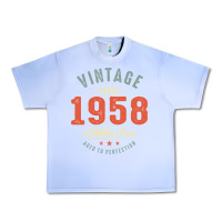 Grape Ice Vintage Since 1958 - 64th Birthday Retro Classic Urban Heavy Tee - linhVisuals