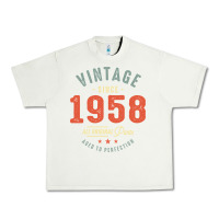Pistachio Vintage Since 1958 - 64th Birthday Retro Classic Urban Heavy Tee - linhVisuals