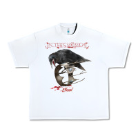 White In This Moment Blood Urban Heavy Tee - linhVisuals