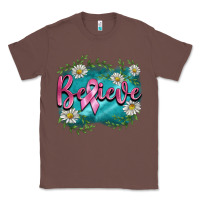 Chestnut breast cancer believe Classic Tee - BarkalooDesign