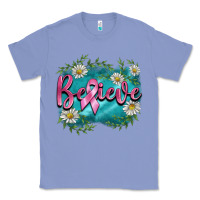 Colony Blue breast cancer believe Classic Tee - BarkalooDesign