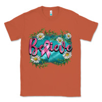 Copper breast cancer believe Classic Tee - BarkalooDesign