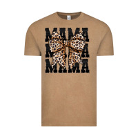 Vintage Coffee mama leopard Vintage Tee - CowhideDigitalArt