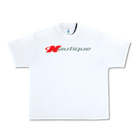 White Nautique Boats Urban Heavy Tee - linhVisuals