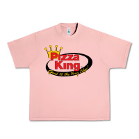 Salmon Pizza King Cowboy Urban Heavy Tee - linhVisuals