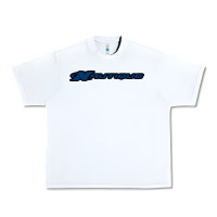 White Nautique Boats Urban Heavy Tee - linhVisuals