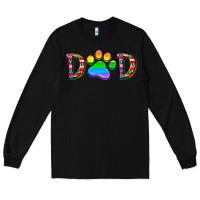 Black dad lgbt Long Sleeve Tee - CowhideDigitalArt
