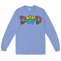 Colony Blue dad lgbt Long Sleeve Tee - CowhideDigitalArt
