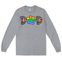 Heather Grey dad lgbt Long Sleeve Tee - CowhideDigitalArt