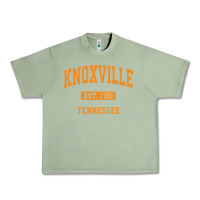 Oil Green knoxville tennessee tn vintage athletic sports design pullover hoodie Urban Heavy Tee - linhVisuals