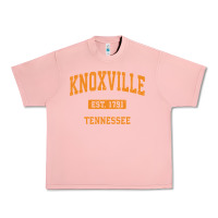Salmon knoxville tennessee tn vintage athletic sports design pullover hoodie Urban Heavy Tee - linhVisuals