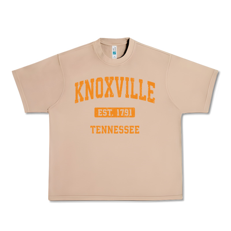 Knoxville Tennessee Tn Vintage Athletic Sports Design Pullover Hoodie Urban Heavy Tee by linhVisuals | Teevron