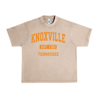French Oak knoxville tennessee tn vintage athletic sports design pullover hoodie Urban Heavy Tee - linhVisuals