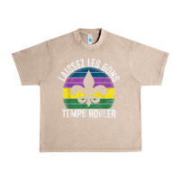 French Oak laissez les bons temps rouler gift mardi gras masquerade t shirt Urban Heavy Tee - linhVisuals