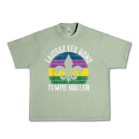 Oil Green laissez les bons temps rouler gift mardi gras masquerade t shirt Urban Heavy Tee - linhVisuals