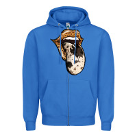 True Royal Western Leopard Cowhide Tongue Zipper Hoodie - Jasminsmagicworld