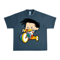 Midnight Navy bobby on his bike   bobbys world Urban Heavy Tee - linhVisuals