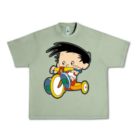 Oil Green bobby on his bike   bobbys world Urban Heavy Tee - linhVisuals