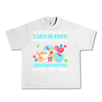 Lunar Rock yarn t  shirt in my dream world yarn is free, coffee is healthy and cr Urban Heavy Tee - linhVisuals