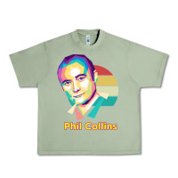 Oil Green wpap phil collins rock Urban Heavy Tee - linhVisuals