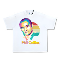 White wpap phil collins rock Urban Heavy Tee - linhVisuals