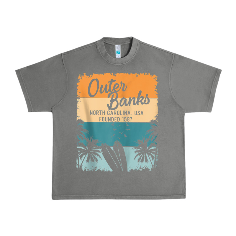 Outer Banks Shirts Men Women Kids Obx North Carolina Nc Gift Zip Hoodi Urban Heavy Tee by linhVisuals | Teevron