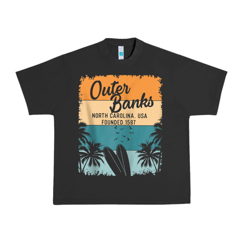 Outer Banks Shirts Men Women Kids Obx North Carolina Nc Gift Zip Hoodi Urban Heavy Tee by linhVisuals | Teevron
