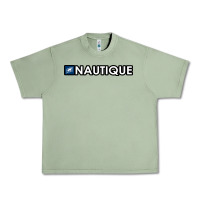 Oil Green Nautique Boats Urban Heavy Tee - linhVisuals