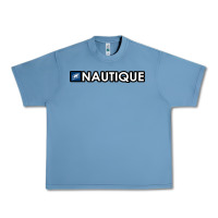 Pebble Blue Nautique Boats Urban Heavy Tee - linhVisuals