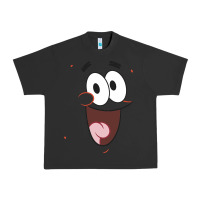 Pigment Black sponge.bob squa.re.pants patrick face portrait Urban Heavy Tee - linhVisuals