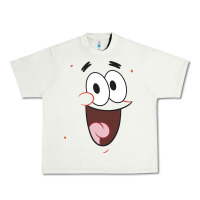Pistachio sponge.bob squa.re.pants patrick face portrait Urban Heavy Tee - linhVisuals