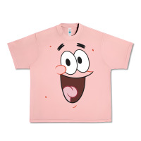 Salmon sponge.bob squa.re.pants patrick face portrait Urban Heavy Tee - linhVisuals