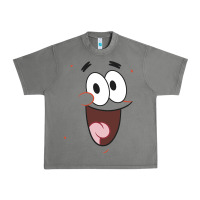 Sponge.bob Squa.re.pants Patrick Face Portrait Urban Heavy Tee | Teevron