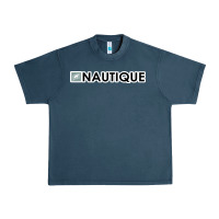 Midnight Navy Nautique Boats Urban Heavy Tee - linhVisuals