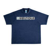 Navy Nautique Boats Urban Heavy Tee - linhVisuals