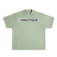 Oil Green Nautique Boats Urban Heavy Tee - linhVisuals