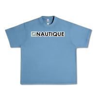 Pebble Blue Nautique Boats Urban Heavy Tee - linhVisuals