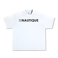 White Nautique Boats Urban Heavy Tee - linhVisuals