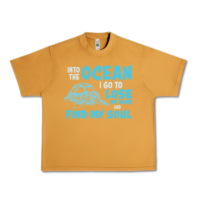Into The Ocean I Go To Find My Soul Urban Heavy Tee by linhVisuals | Teevron