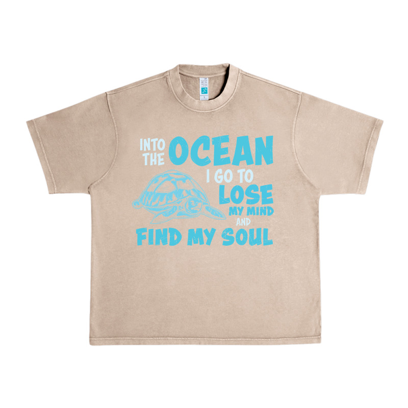 Into The Ocean I Go To Find My Soul Urban Heavy Tee by linhVisuals | Teevron