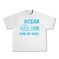 Lunar Rock into the ocean i go to find my soul Urban Heavy Tee - linhVisuals