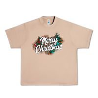 Burro Merry Christmas Urban Heavy Tee - CowhideDigitalArt