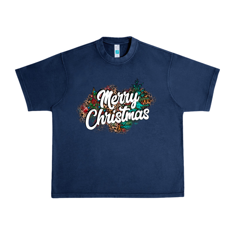 Merry Christmas Urban Heavy Tee by CowhideDigitalArt | Teevron