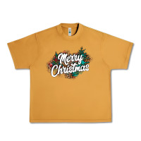 Peanut Butter Merry Christmas Urban Heavy Tee - CowhideDigitalArt