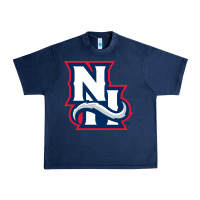 Navy new hampshire fisher cats Urban Heavy Tee - linhVisuals