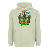 Matcha hello summer pineapples Heavyweight Hoodie - RanaPortraitStore