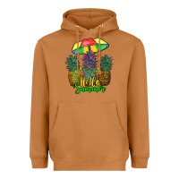 Meerkat hello summer pineapples Heavyweight Hoodie - RanaPortraitStore