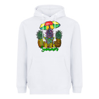 White hello summer pineapples Heavyweight Hoodie - RanaPortraitStore