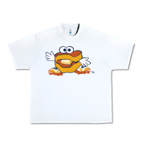 White montgomery biscuits Urban Heavy Tee - linhVisuals