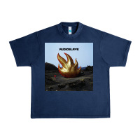 Navy Clear Design Urban Heavy Tee - linhVisuals